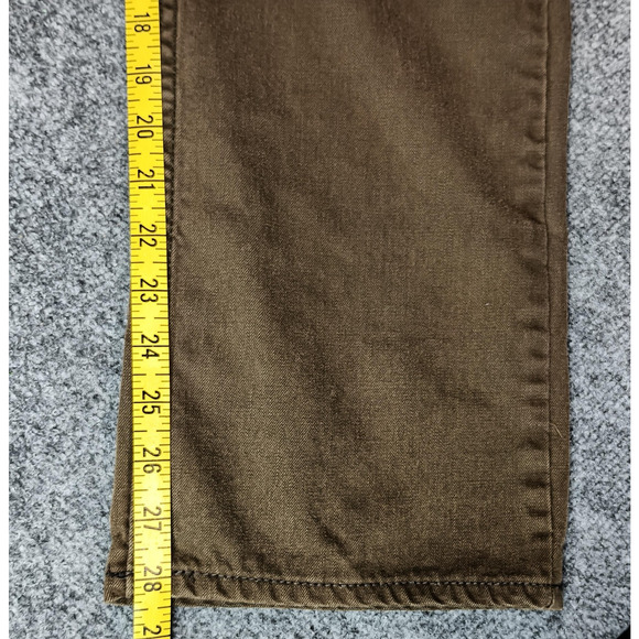 Levis 514 Jeans Mens 32x30 Brown Slim Straight Denim 5 Pocket Zip Fly (32x28.5) - Picture 8 of 12